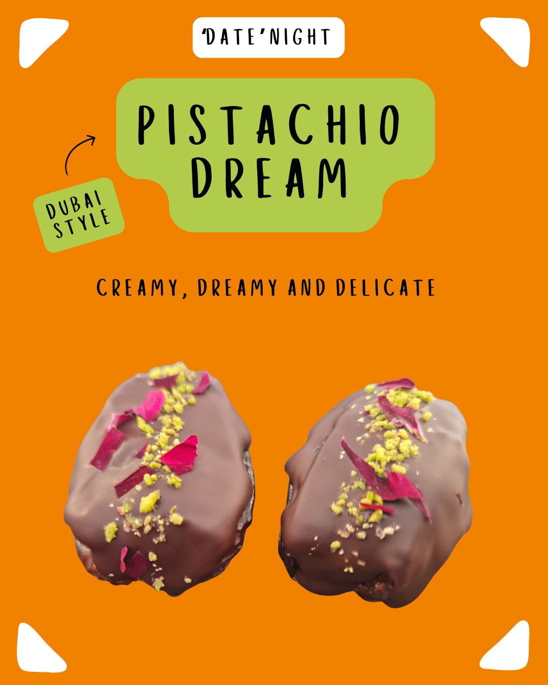 Pistachio Dream – Dubai Style 'Date' Night