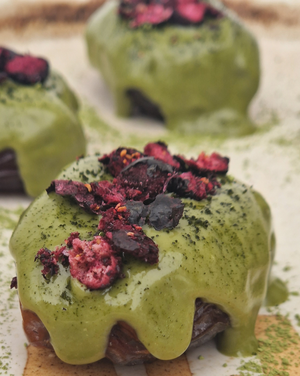 Blueberry Matcha 'Date' Night