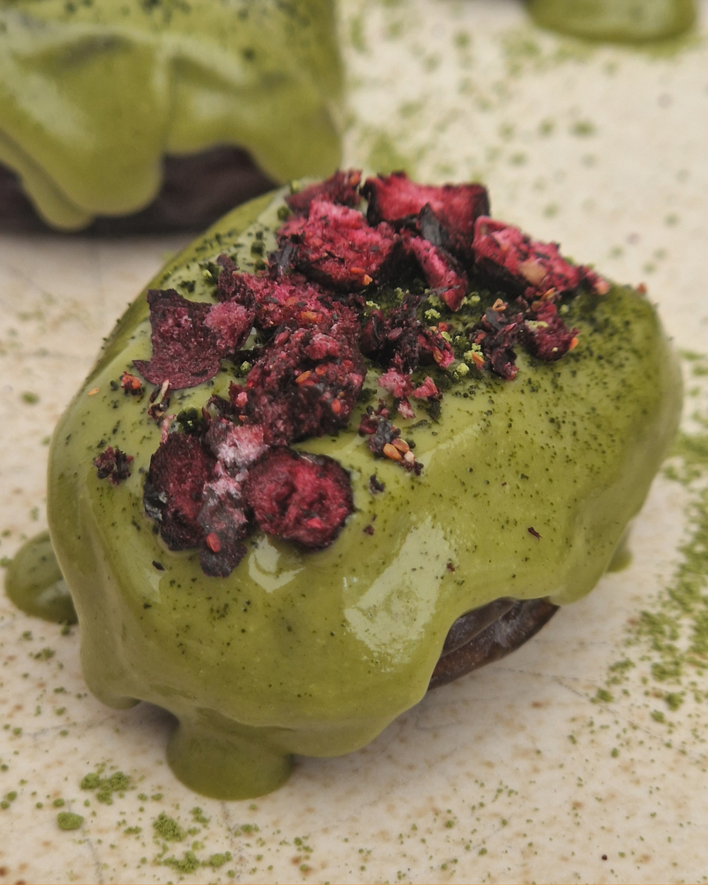 Blueberry Matcha 'Date' Night
